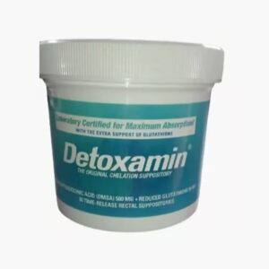 Detoxamin DMSA 500mg & Glutathione 50mg Suppository, 30 Pc Box